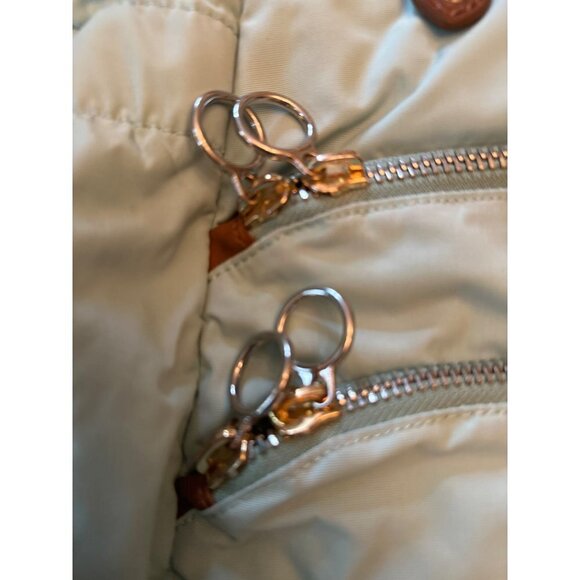 Ecoalf Blue Purse Utility Bag Multiple Zip Pockets Detachable Shoulder Strap - Picture 3 of 8